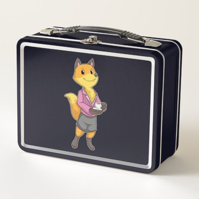 Lunch Box Fox comme secrétaire de la Coupe du café (Devant)
