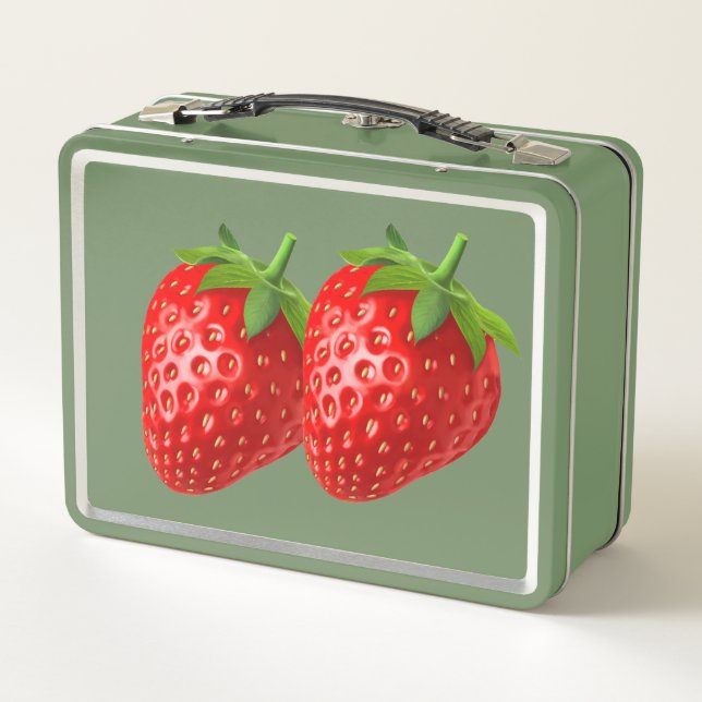 Lunch Box Fraise (Dos)