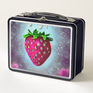 Lunch Box Fraise de graines d'argent