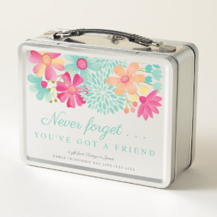 Lunch Box Friendship Day Personnalisé Stockage des tôles