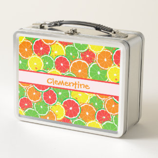 Lunch Box Fruit Citron Personnalisé