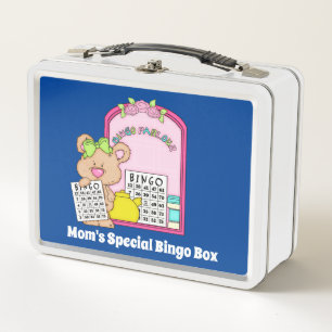 Lunch Box Funny Maman's Bingo ajouter un message de nom