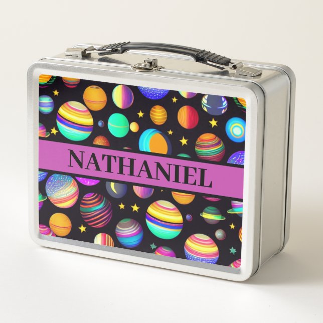 Lunch Box für Orbits and Planets (Vorderseite)