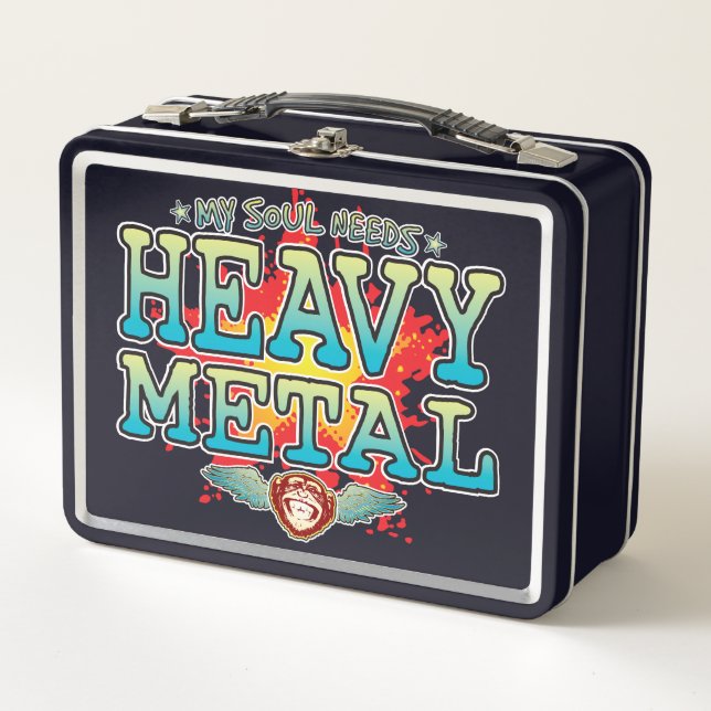 Lunch Box für Schwermetall-Soul (Vorderseite)