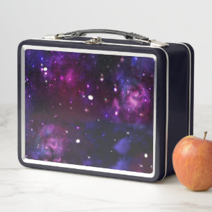 Lunch Box Galaxie bleu violet de minuit