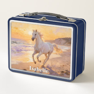 Lunch Box Galop sur la plage au lever du soleil