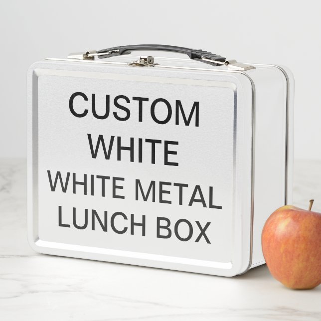 Lunch Box Gamelle classique personnalisée par coutume en (En situation)