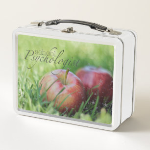 Lunch Box Gamelle en métal du psychologue d'école