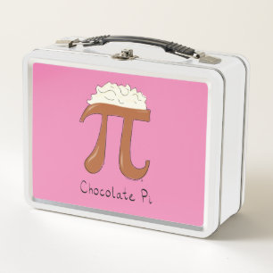 Lunch Box Gamelle mignonne de jour des maths pi du chocolat