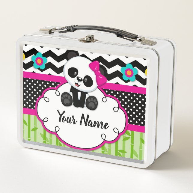 Lunch Box Gamelle personnalisée par coutume en métal d'ours (Devant)