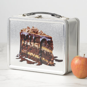 Lunch Box Gâteau au chocolat multi-couches indulgent de Slip
