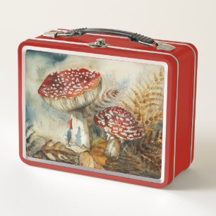 Lunch Box gnome aquarelle