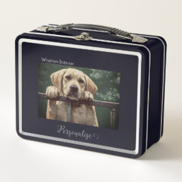 Lunch Box Golden Labrador Chien Woofter Vacances Animaux de 