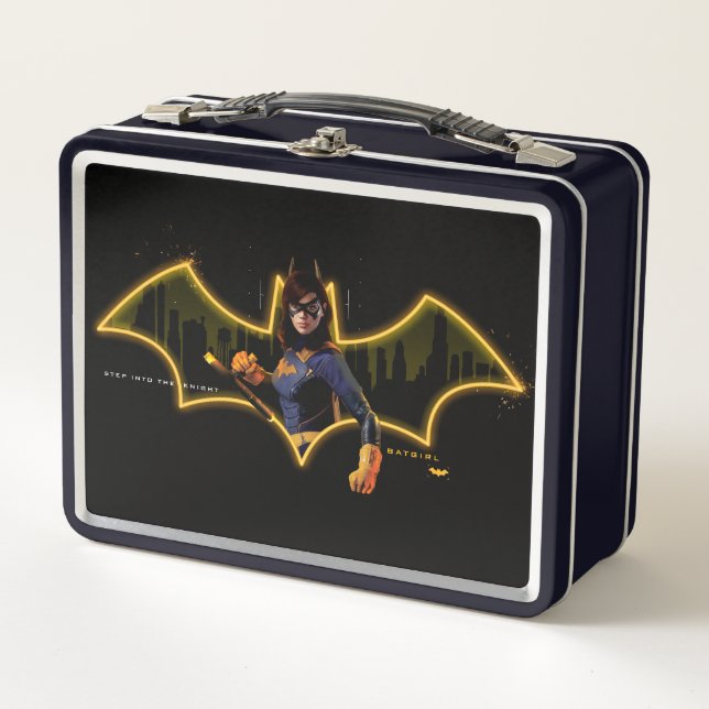 Lunch Box Gotham Knights Batgirl en logo (Devant)