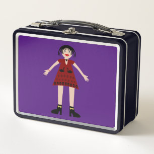 Lunch Box Gothique Halloween Vampire Lady