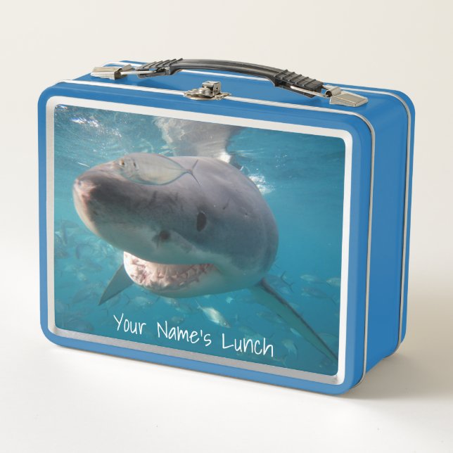 Lunch Box Grand requin blanc près de l'océan Australie (Devant)