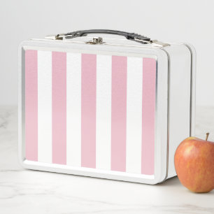 Lunch Box Grandes Pink, Grandes Blances, Motif Gratté