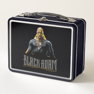 Lunch Box Graphique Caractère et nom Adam noir