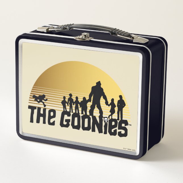 Lunch Box Graphique de silhouette de coucher de soleil des G (Devant)