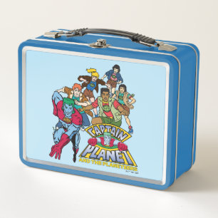 Lunch Box Graphique du logo Captain Planet & Planeteers Grou