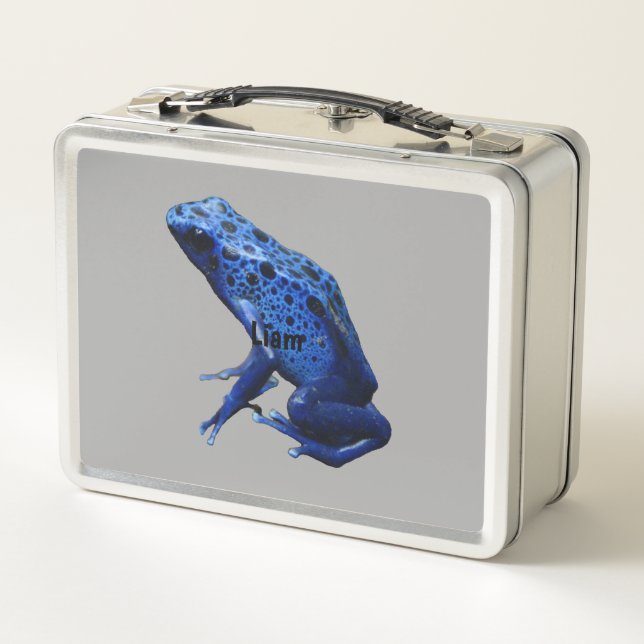 Lunch Box Grenouille à tarte à poison bleu (Dos)