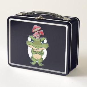 Lunch Box Grenouille drôle aux champignons
