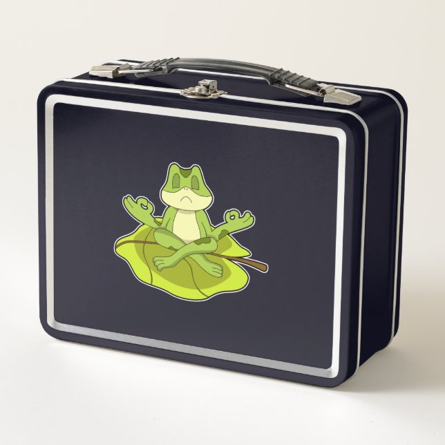 Lunch Box Grenouille en Méditerranée (Devant)