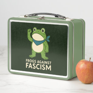 Lunch Box Grenouilles Contre le Fascisme Manifestation de Gr