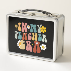 Lunch Box Groovy à l'ère de mon professeur Retour à l'école