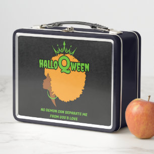 Lunch Box HALLOQWEEN Afro Queen Halloween élégant