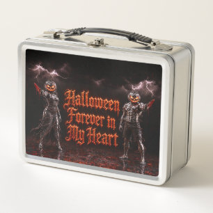 Lunch Box Halloween à jamais dans mon cœur Gothique Citrouil