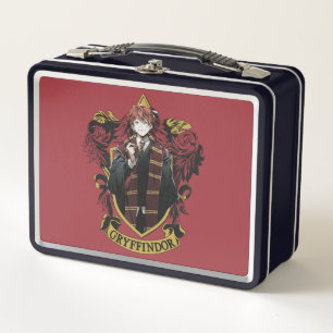 Lunch Box HARRY POTTER™   Anime Ron Weasley House Crest
