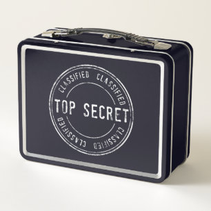 Lunch Box Haut de la ceinture de sécurité de l'anneau secret