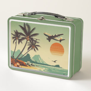 Lunch Box Hawaï vintage/tropical