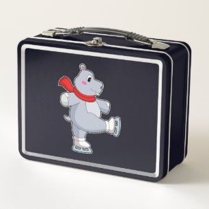 Lunch Box Hippo Patinage sur glace Patins sur glace