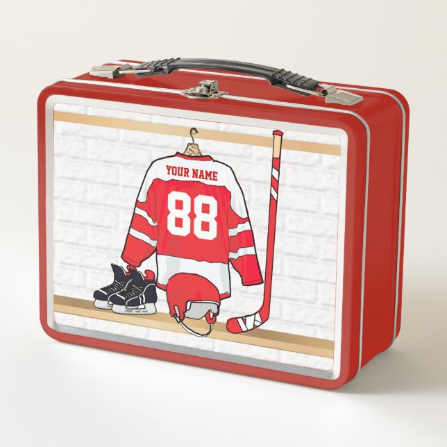 Lunch Box Hockey sur glace du Jersey (Devant)