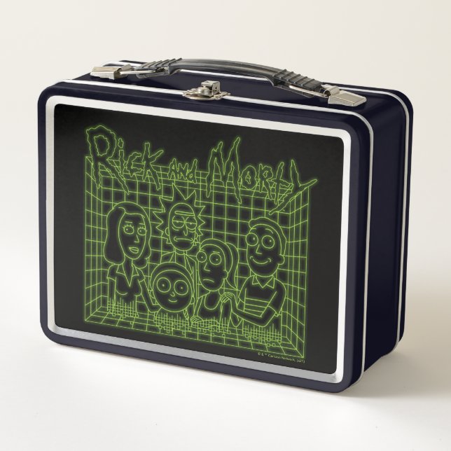 Lunch Box Hologramme numérique de la famille Smith (Devant)
