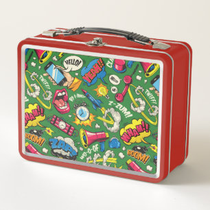 Lunch Box Ibrant Retro Comic Pop Art