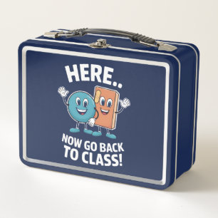 Lunch Box Ici Maintenant Retournez En Classe Infirmière Scol