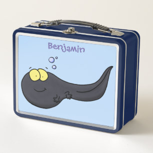 Lunch Box Illustration amusante de dessin animé en têtard