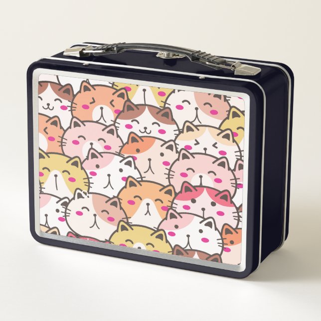 Lunch Box Illustration d'animal (Dos)