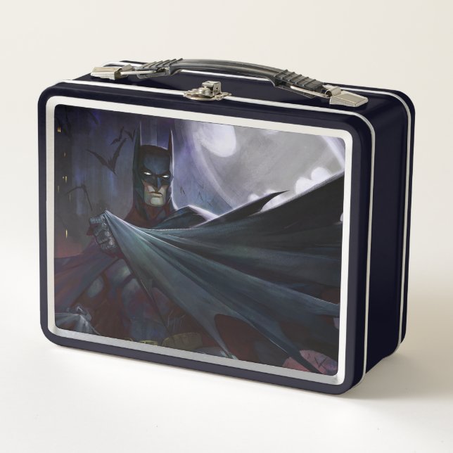 Lunch Box Illustration de Batman sur la crise infinie (Devant)