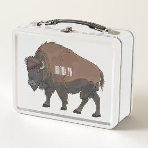 Lunch Box Illustration de bison