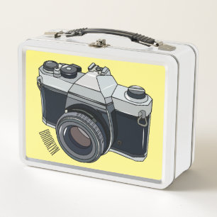 Lunch Box Illustration de dessin animé d'appareil photo arge