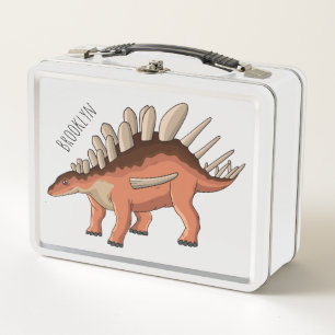 Lunch Box illustration de dessin animé de Kentrosaurus 