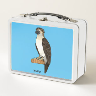 Lunch Box illustration de dessin animé d'oiseau aigle philip