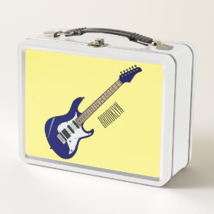 Lunch Box Illustration de guitare électrique