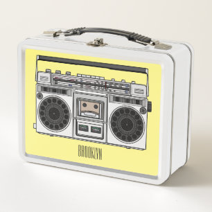 Lunch Box Illustration de la bande dessinée radio
