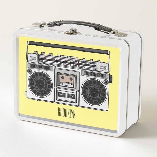Lunch Box Illustration de la bande dessinée radio (Devant)