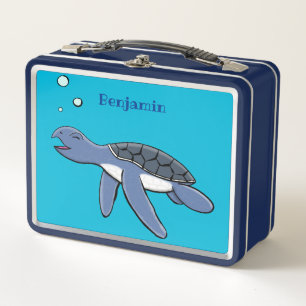 Lunch Box Illustration de la petite tortue de mer